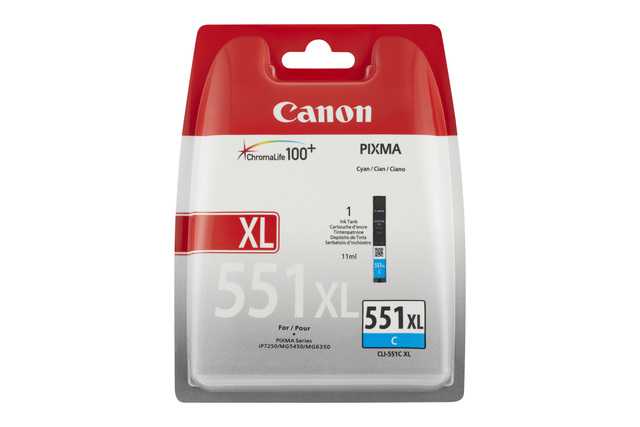 Cartucho Tinta Cyan Canon Cli-551c Xl